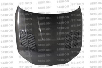 Picture of Seibon 04-10 BMW 5 Series 4 dr E60 (Inc M5) GTR-Style Carbon Fiber Hood