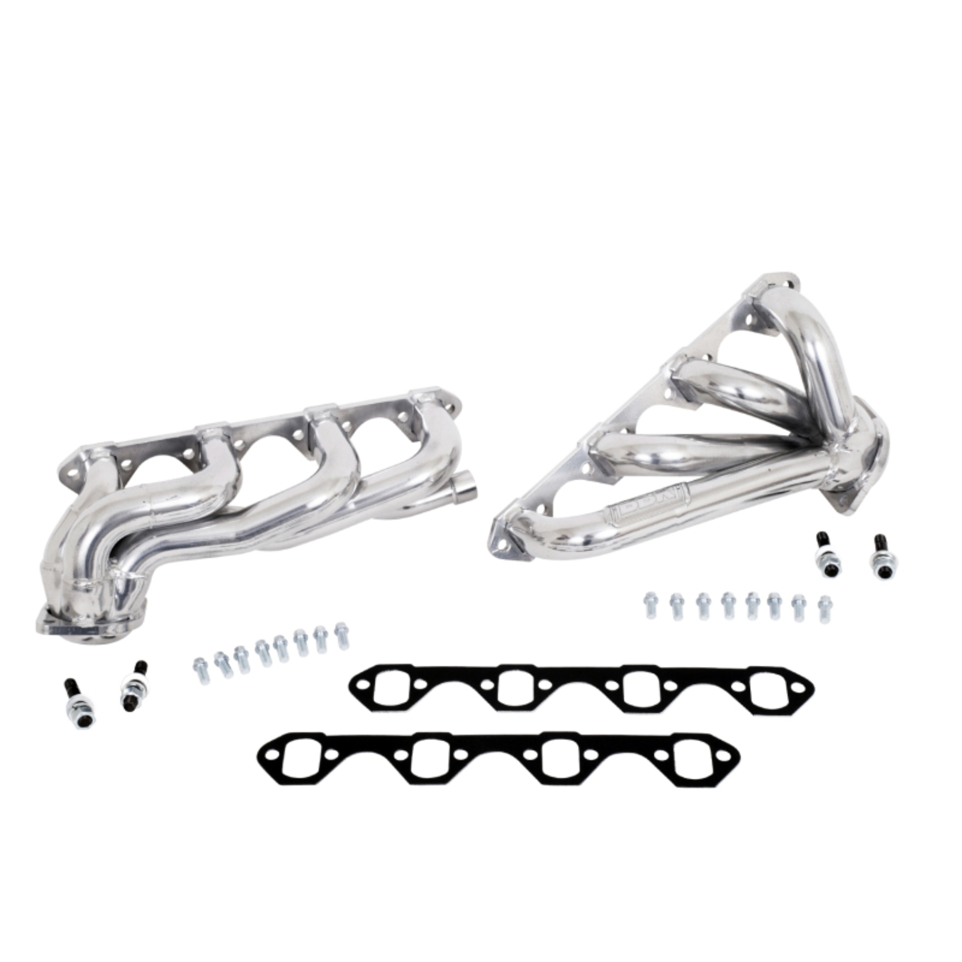 Picture of BBK 87-95 Ford F150 Truck 5.8 351 Shorty Unequal Length Exhaust Headers - 1-5/8 Silver Ceramic