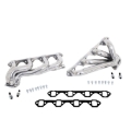 Picture of BBK 87-95 Ford F150 Truck 5.8 351 Shorty Unequal Length Exhaust Headers - 1-5/8 Silver Ceramic