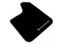 Picture of Rally Armor Universal Fit (No Hardware) Basic Black Mud Flap w/ Red Logo