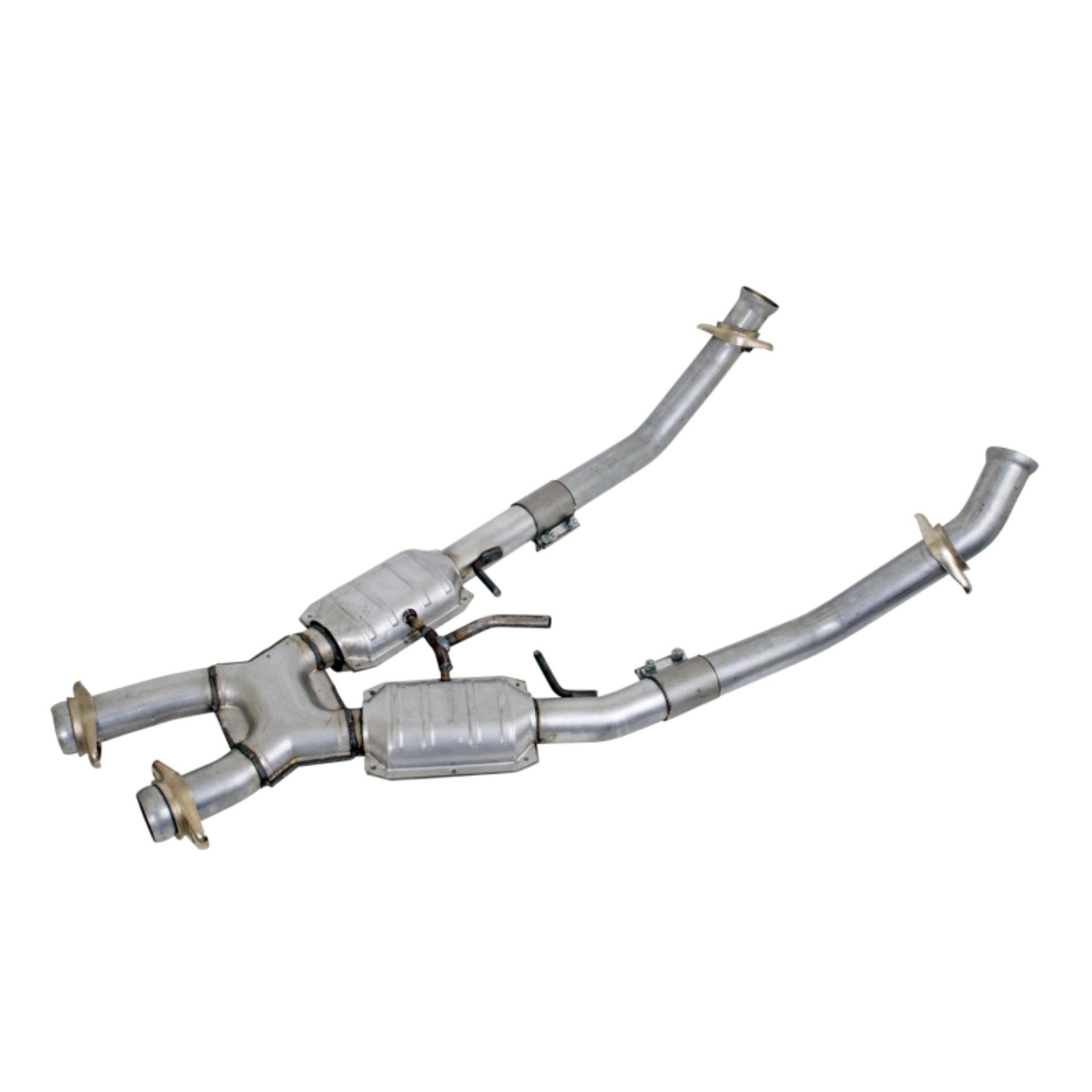Picture of BBK 94-95 Mustang 5.0 High Flow X Pipe With Catalytic Converters - 2-1/2