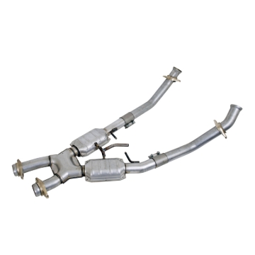 Picture of BBK 94-95 Mustang 5.0 High Flow X Pipe With Catalytic Converters - 2-1/2