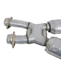 Picture of BBK 94-95 Mustang 5.0 High Flow X Pipe With Catalytic Converters - 2-1/2