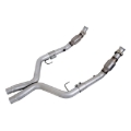 Picture of BBK 05-10 Mustang 4.6 GT High Flow X Pipe With Catalytic Converters - 2-3/4