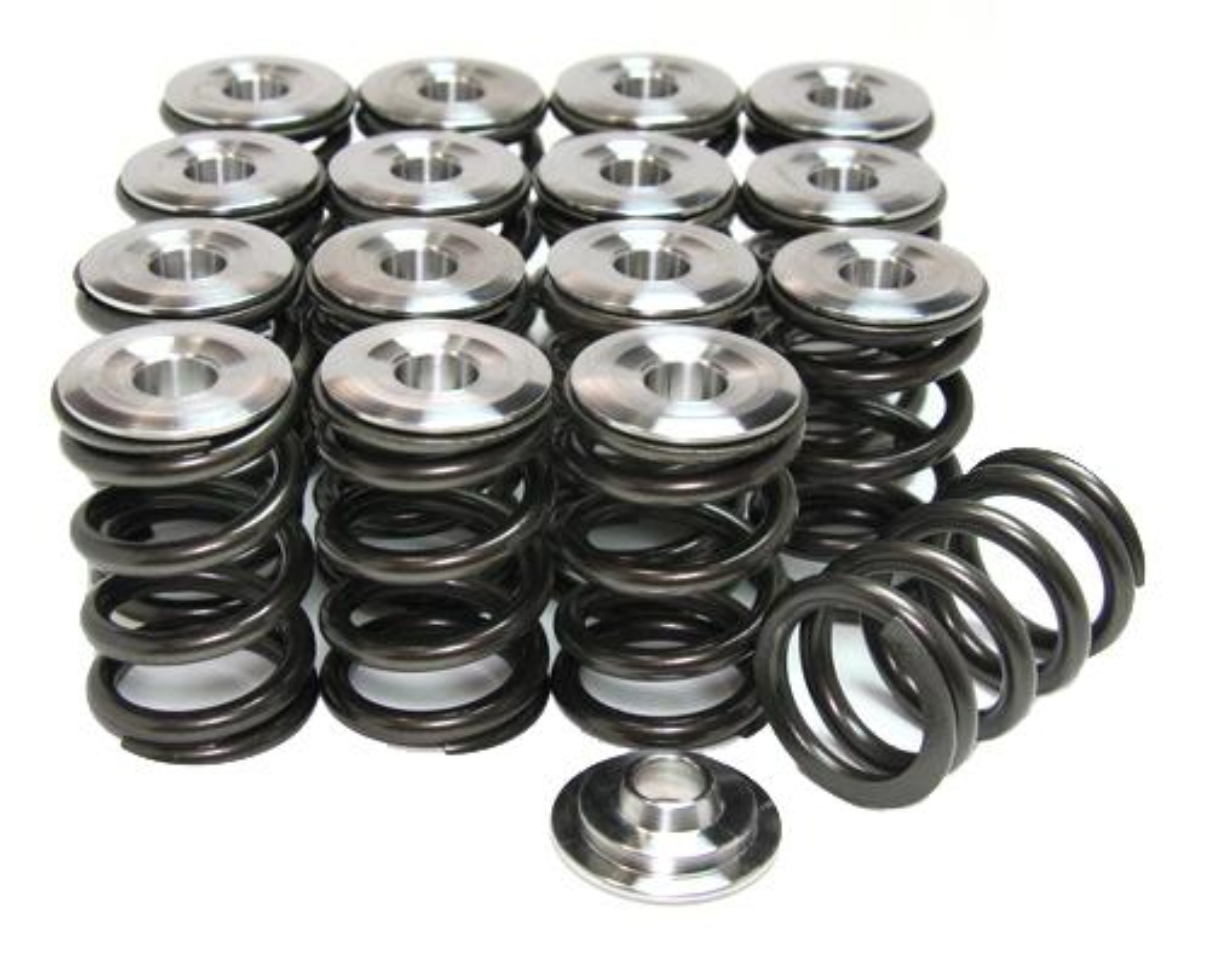 Picture of GSC P-D K-series Vtec K20/K24 Beehive Valve Spring and Titanium Retainer Kit Higher REV