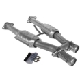 Picture of BBK 79-93 Mustang 5.0 Short Mid H Pipe With Catalytic Converters 2-1/2 For BBK Long Tube Headers
