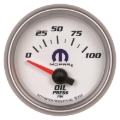 Picture of Autometer Mopar 52mm Short Sweep Electronic 0-100 PSI Oil Pressure Gauge