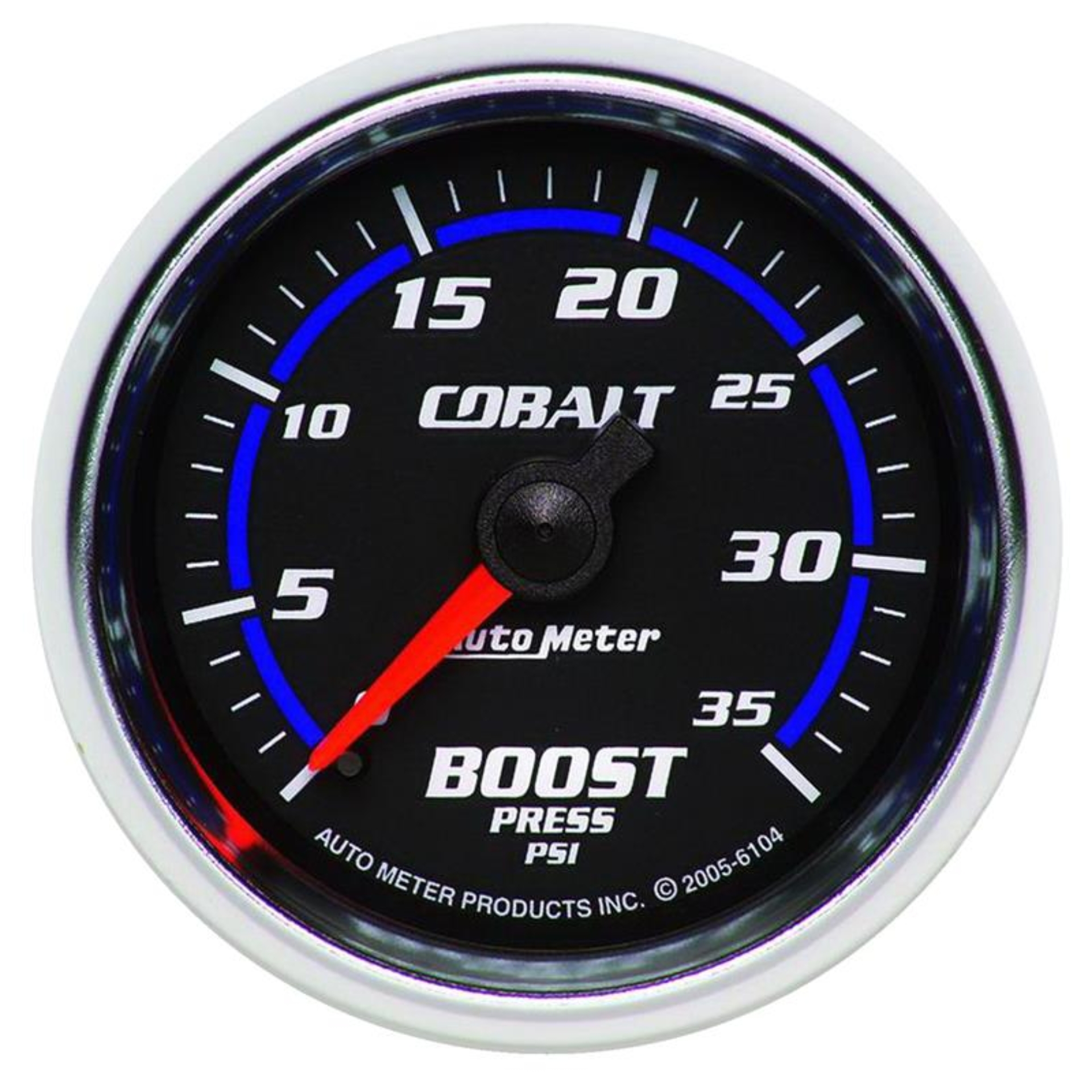 Picture of Autometer Cobalt 52mm 0-35 psi Mechanical Boost Gauge