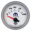 Picture of Autometer Mopar 52mm Short Sweep Electronic 0-100 PSI Oil Pressure Gauge