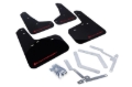 Picture of Rally Armor 12-19 Ford Focus ST / 16-19 RS Black Mud Flap w/Red Logo