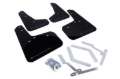Picture of Rally Armor 12-19 Ford Focus ST / 16-19 RS Black Mud Flap w/Grey Logo