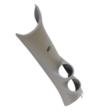 Picture of Autometer 10-12 Dodge Ram 52mm Taupe Dual Pillar Pod