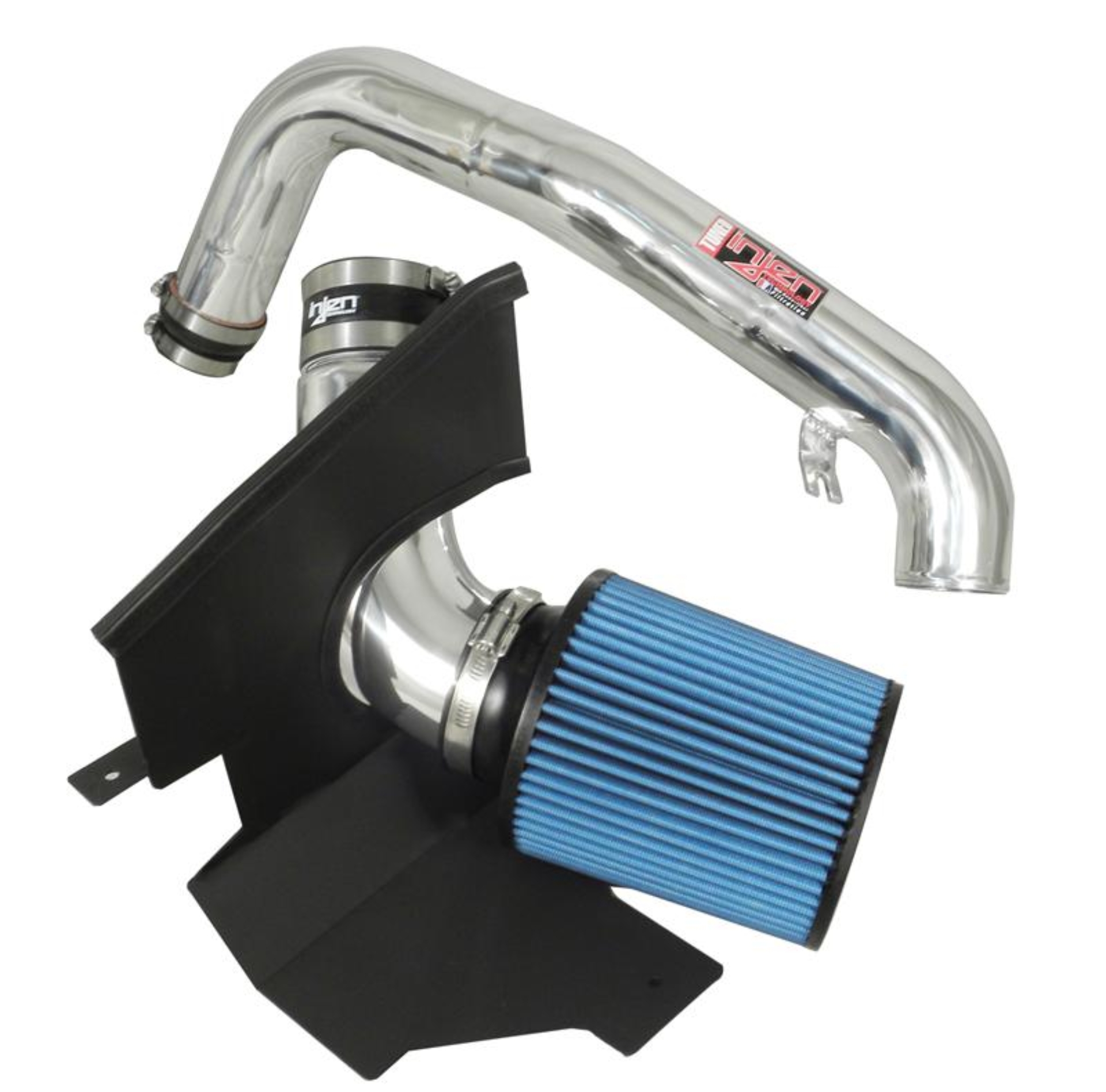 Picture of Injen 13-14 Ford Focus ST 2.0L (t) 4cyl Polished Short Ram Intake w/MR Tech & Heat Shield