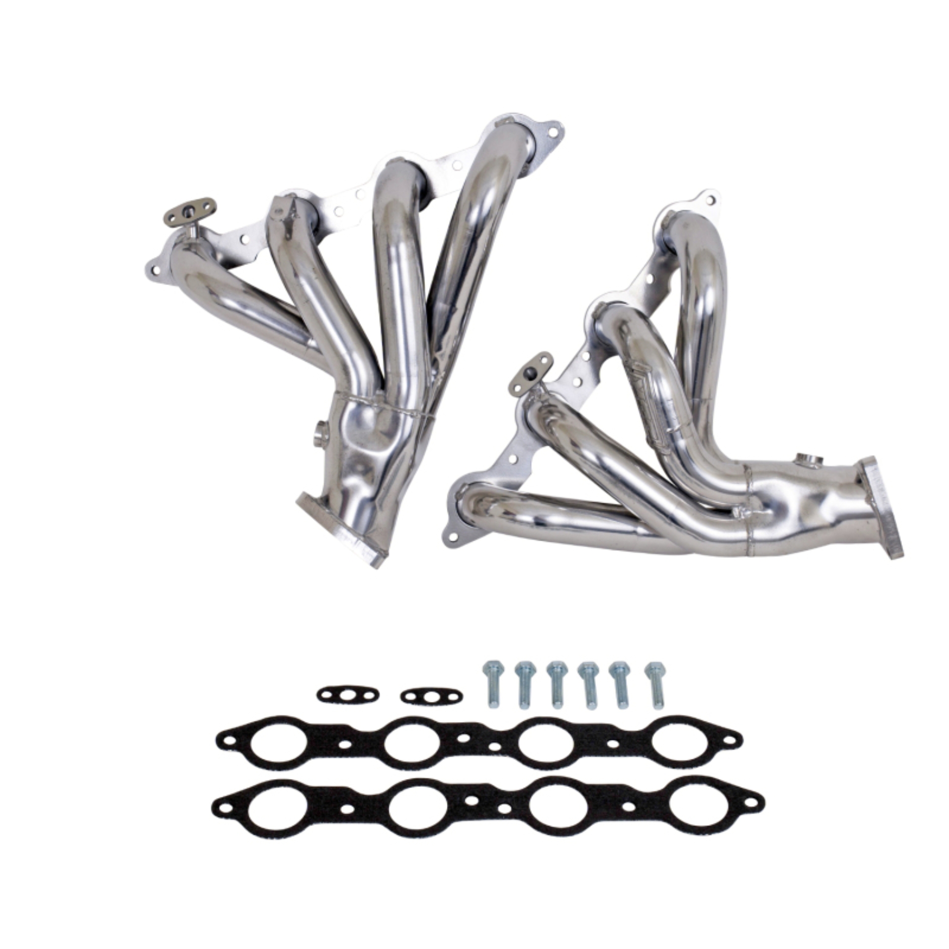 Picture of BBK 97-99 Corvette C5 LS1 Shorty Tuned Length Exhaust Headers - 1-3/4 Silver Ceramic