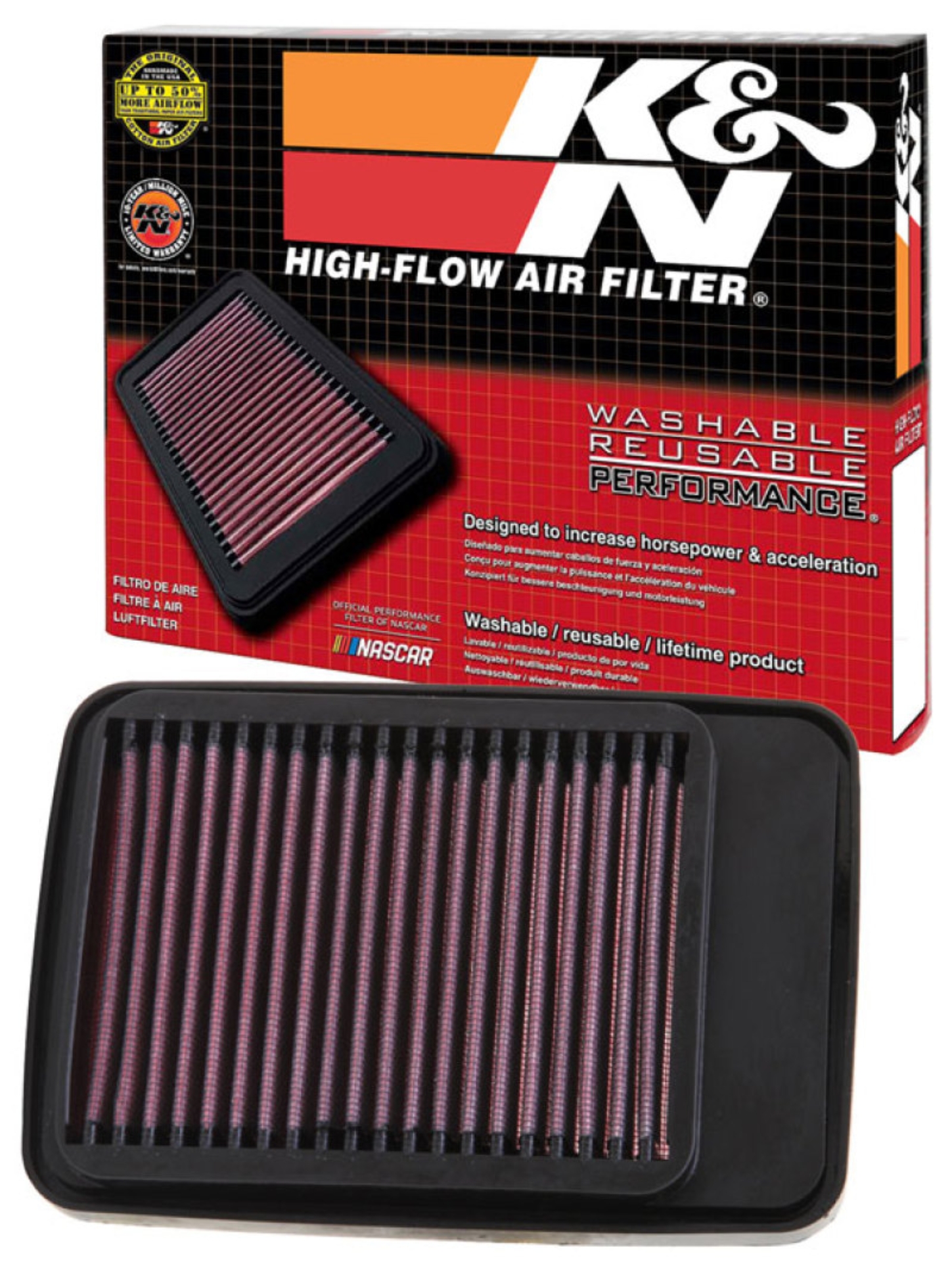 Picture of K&N Engineering KN Motorcycle Direct Fit Air Filters - SU-6505