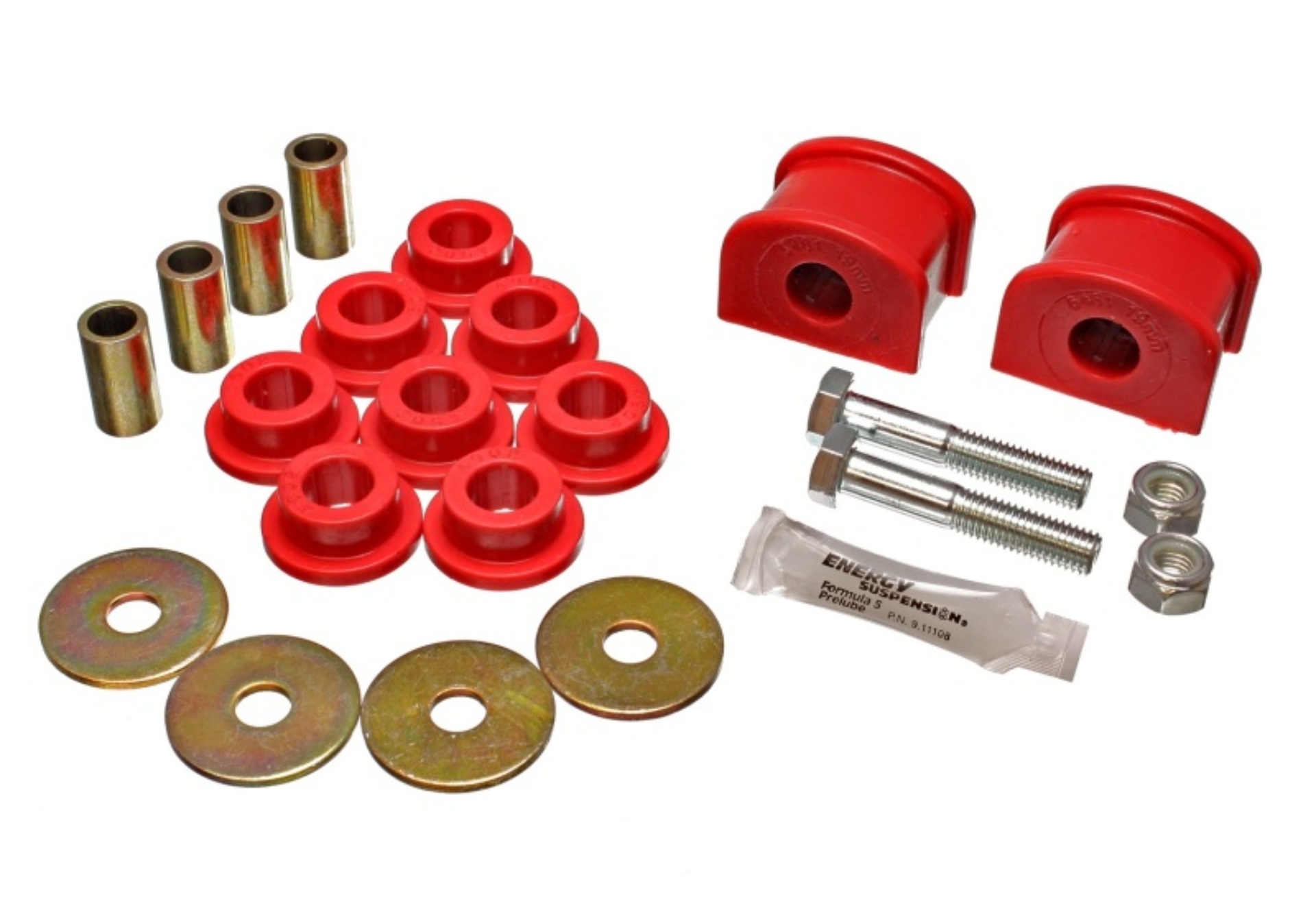 Picture of Energy Suspension ES Sway Bar Bushings-Red Bushing Kits - 4.5153R