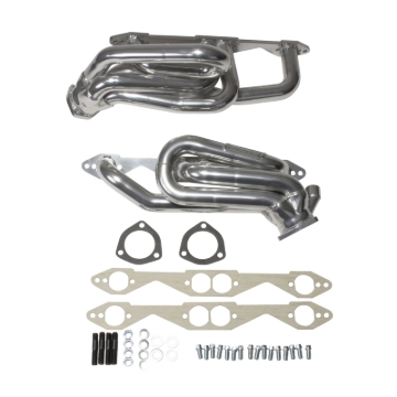 Picture of BBK 96-98 GM Truck SUV 5.0 5.7 Shorty Tuned Length Exhaust Headers - 1-5/8 Silver Ceramic