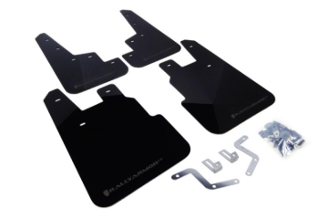 Picture of Rally Armor 14-18 Subaru Forester Black Mud Flap w/ Grey Logo