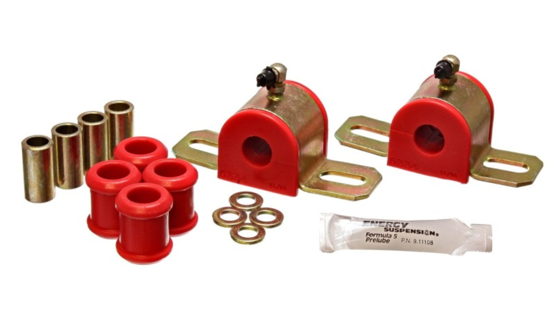 Picture of Energy Suspension ES Sway Bar Bushings-Red Bushing Kits - 5.5173R