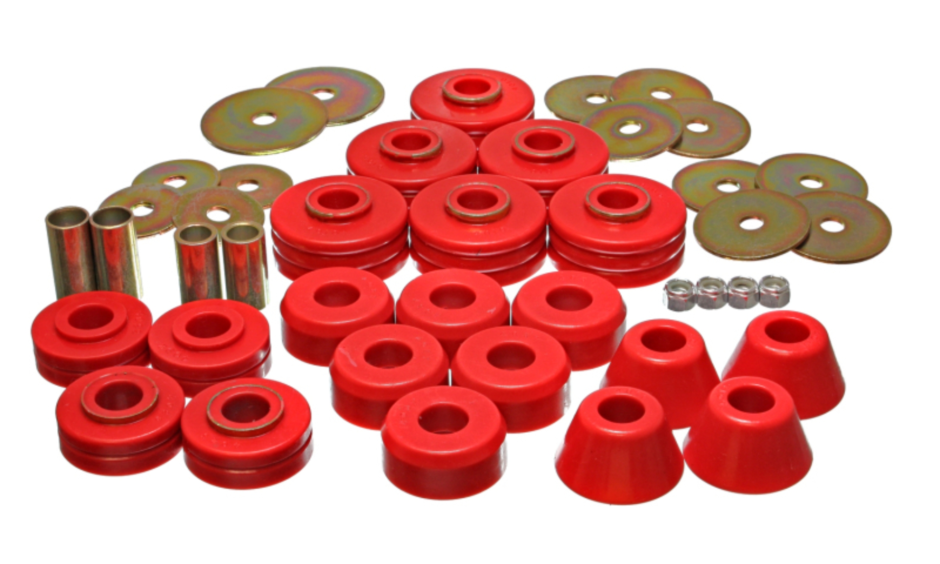 Picture of Energy Suspension ES Body Mounts-Red Bushing Kits - 3.4104R