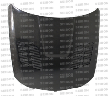 Picture of Seibon 05-08 BMW 3 Series 4 dr E90 (Excl M3) GTR-Style Carbon Fiber Hood