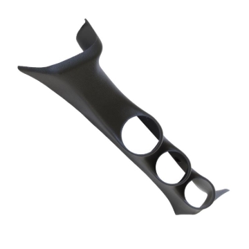 Picture of Autometer 08-10 Ford Super Duty 52mm Black Triple Pillar