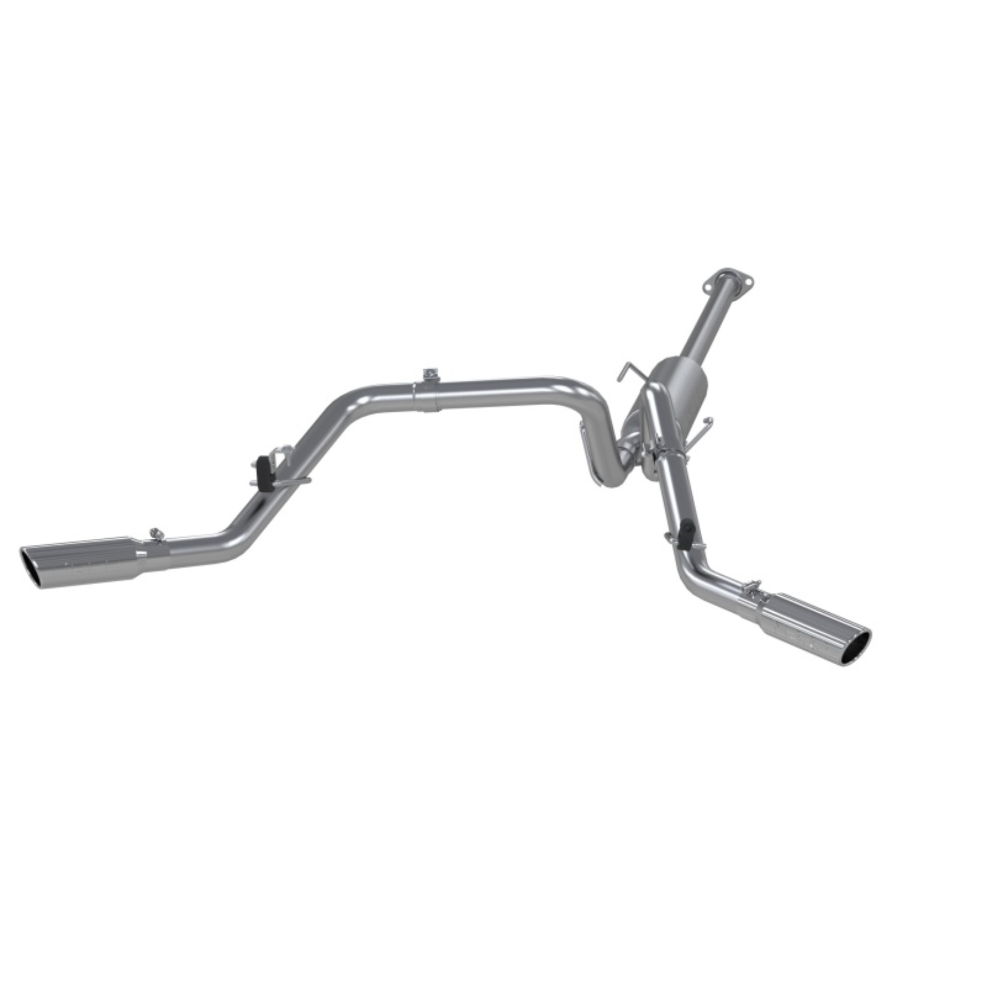 Picture of MBRP 05-13 Toyota Tacoma 4.0L EC/CC Dual Split Side T409 Cat Back Exhaust
