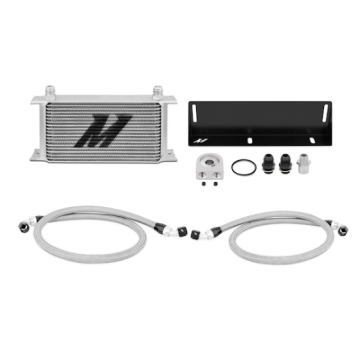 Picture of Mishimoto 79-93 Ford Mustang 5.0L Oil Cooler Kit - Silver