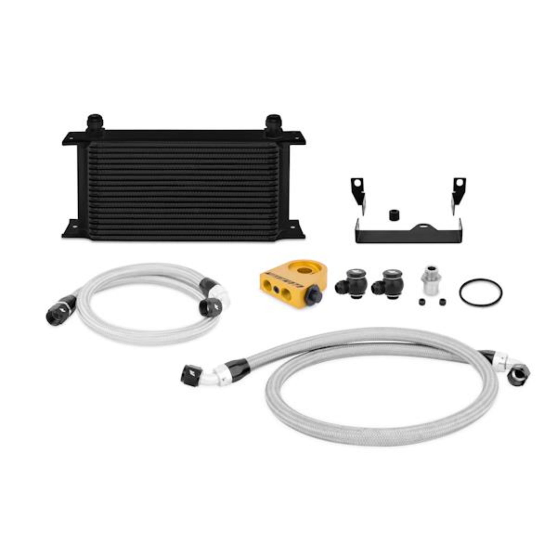 Picture of Mishimoto MM Oil Cooler-Kits-Tstat - MMOC-WRX-06TBK