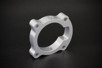 Picture of Torque Solution Throttle Body Spacer (Silver): Hyundai Genesis Coupe 2.0T 2010-2012