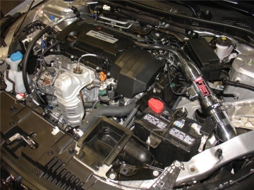 Picture of Injen 13-17 Honda Accord 2.4L 4cyl Polished Cold Air Intake w/MR Tech & Air Fusion (Converts to SRI)
