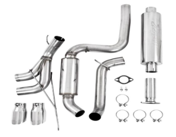 Picture of MBRP 13-14 Ford Focus ST 2.0L EcoBoost Dual Center Outlet AL 3in Cat Back