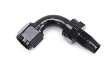 Picture of 8AN 2-Piece 90 Degree Swivel Hose End Without Socket With Black Finish