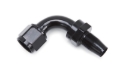 Picture of 10AN 2-Piece 90 Degree Swivel Hose End Without Socket With Black Finish
