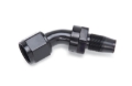Picture of 10AN 2-Piece 45 Degree Swivel Hose End Without Socket With Black Finish