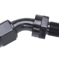 Picture of 10AN 2-Piece 45 Degree Swivel Hose End Without Socket With Black Finish