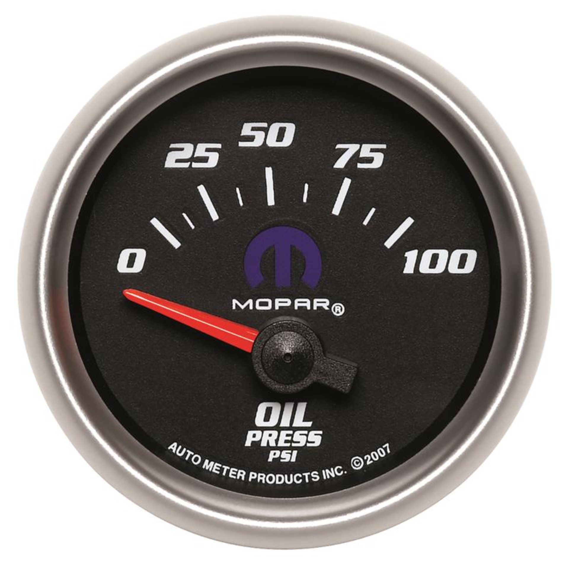 Picture of Autometer Mopar 52.4mm SSE 0-100 PSI Oil Pressure Gauge