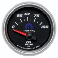 Picture of Autometer Mopar 52.4mm SSE 0-100 PSI Oil Pressure Gauge