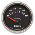 Picture of Autometer Mopar 52.4mm SSE 8-18 Volts Voltmeter Gauge