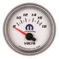 Picture of Autometer Mopar 52.4mm SSE 8-18 Volts Voltmeter Gauge