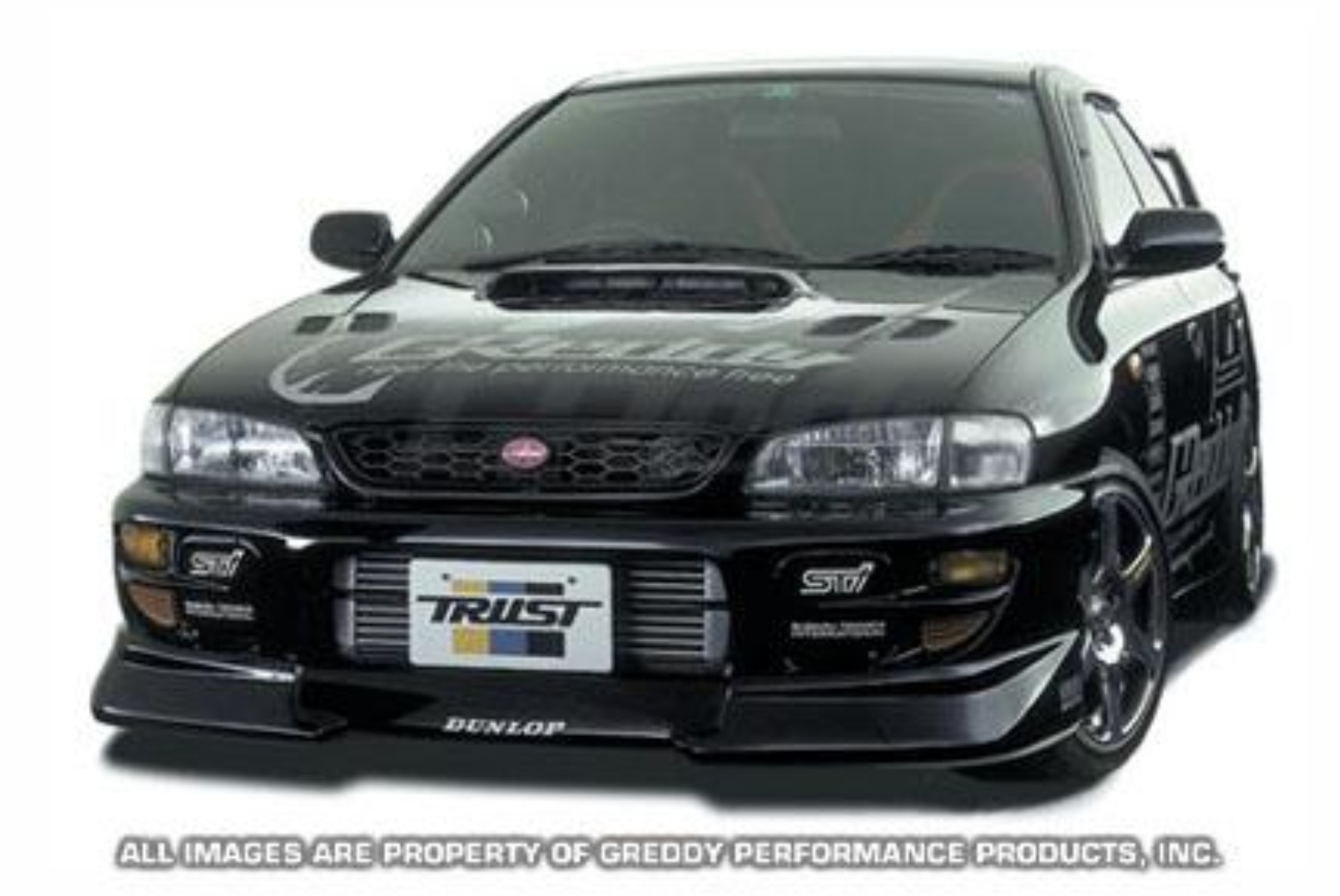 Picture of GReddy 98-01 Subaru Impreza 2.5 RS Hard Urethane Front Lip Spoiler ** Must ask/call to order**