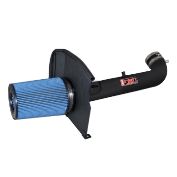 Picture of Injen 14 Chevy Silverado/GMC Sierra P/U 5.3L Wrinkle Black Short Ram Intake w/ MR Tech & Heat Shield