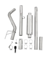 Picture of MBRP 06-08 Ram Hemi 1500 Mega Cab 5.7L / 03-13 Ram Hemi 2500/3500 5.7L T409 3in Cat Back Single Side