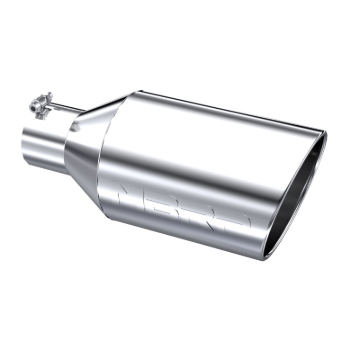 Picture of MBRP Universal Tip 8in O.D. Rolled End 4in inlet 18in length T304
