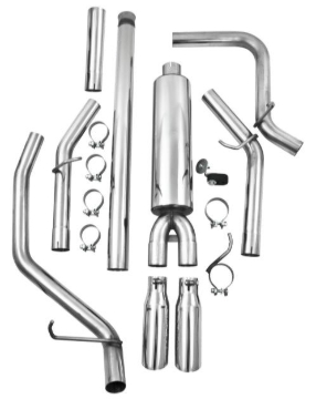 Picture of MBRP 14 Chevy/GMC 1500 Silverado/Sierra 4.3L V6/5.3L V8 Dual Split Side T409 3in Cat Back Exhaust