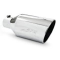 Picture of MBRP Universal Tip 8in O.D. Rolled End 4in inlet 18in length T304