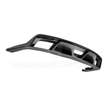 Picture of Anderson Composites 15-16 Ford Mustang R-Style Rear Valance (for Quad Tip Exhaust)