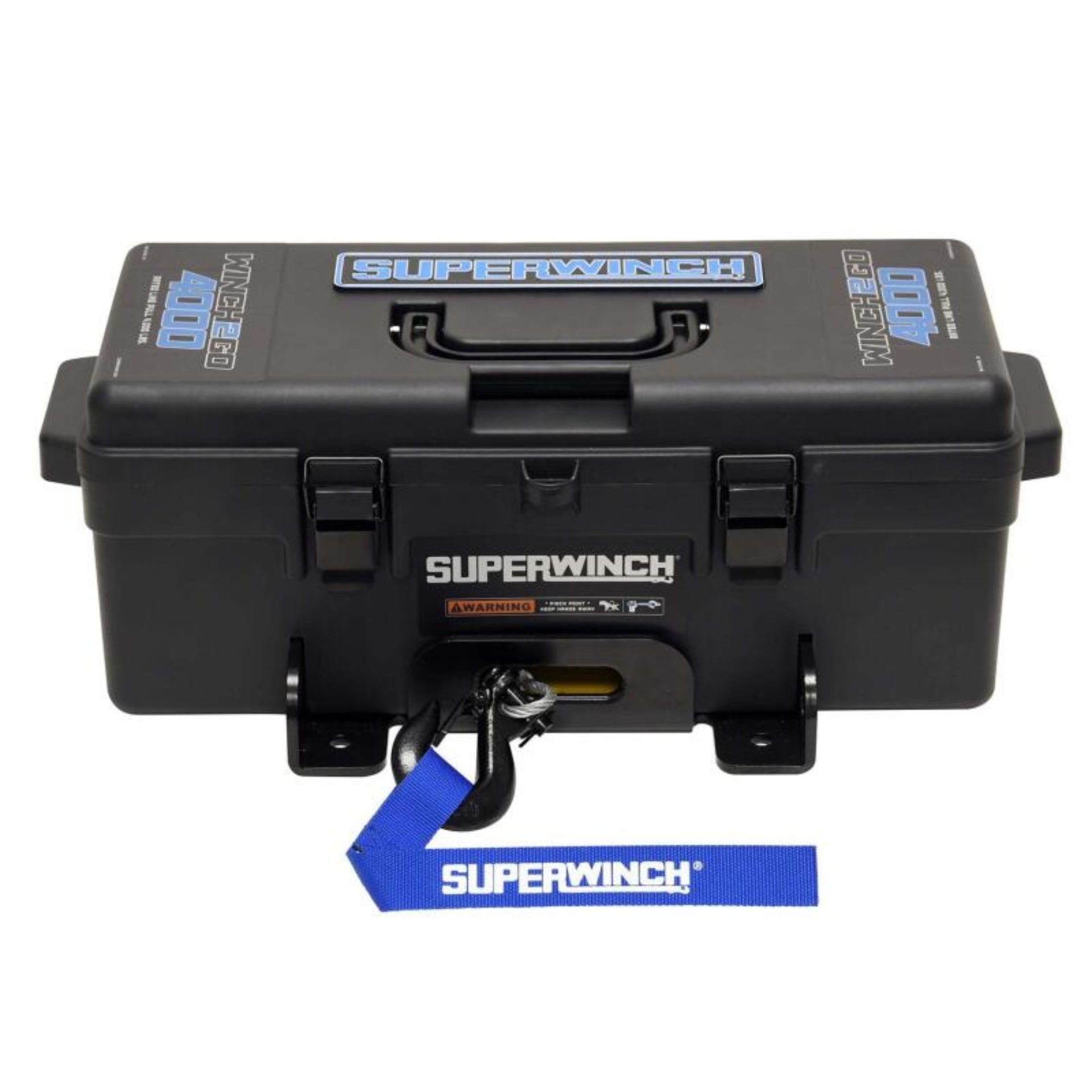 Picture of 4;000 lbs; 12 VDC; 7/32 in x 40 ft steel rope; sealed handheld rocker swith; 1.4
