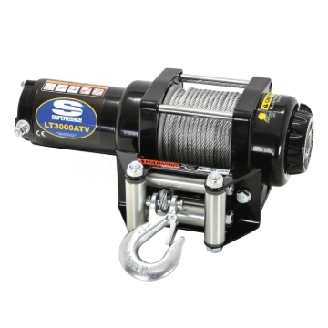 Picture of 3;000 lbs; 12 VDC; 3/16 in x 50 ft steel rope; sealed solenoid; 12 ft handheld r