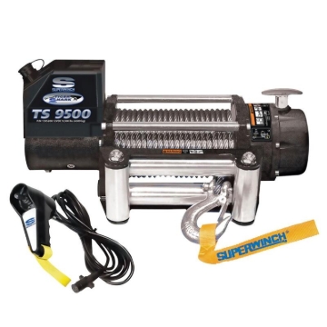 Picture of 9;500 lbs; 12 VDC; 11/32 in x 95 ft steel rope; weather sealed solenoid; handhel